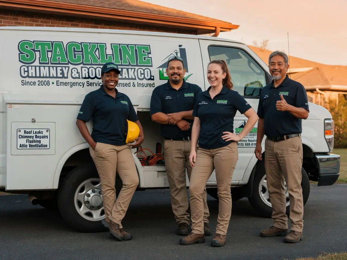 Chimney flashing repair company in Montrose, SD